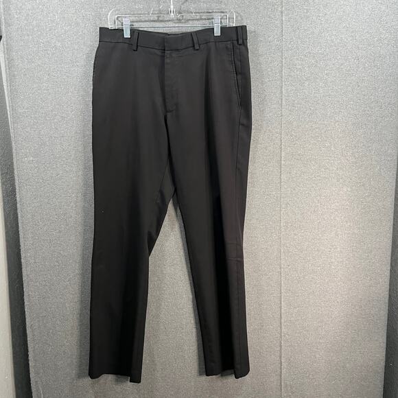 Perry Ellis Portfolio Men's Black Pants Size 32/32 - Picture 1 of 11